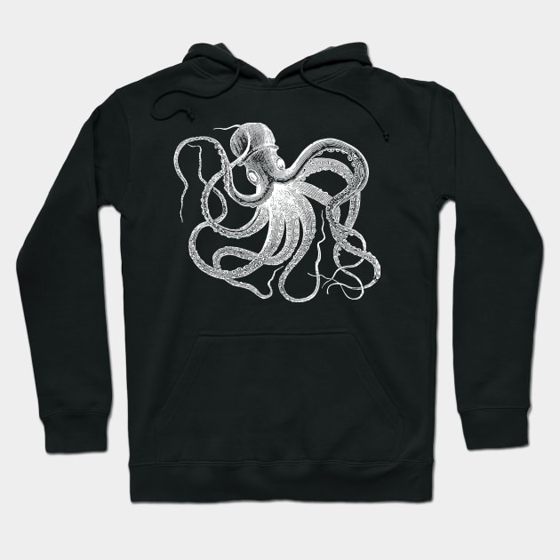 Antique Octopus Hoodie by Pixelchicken